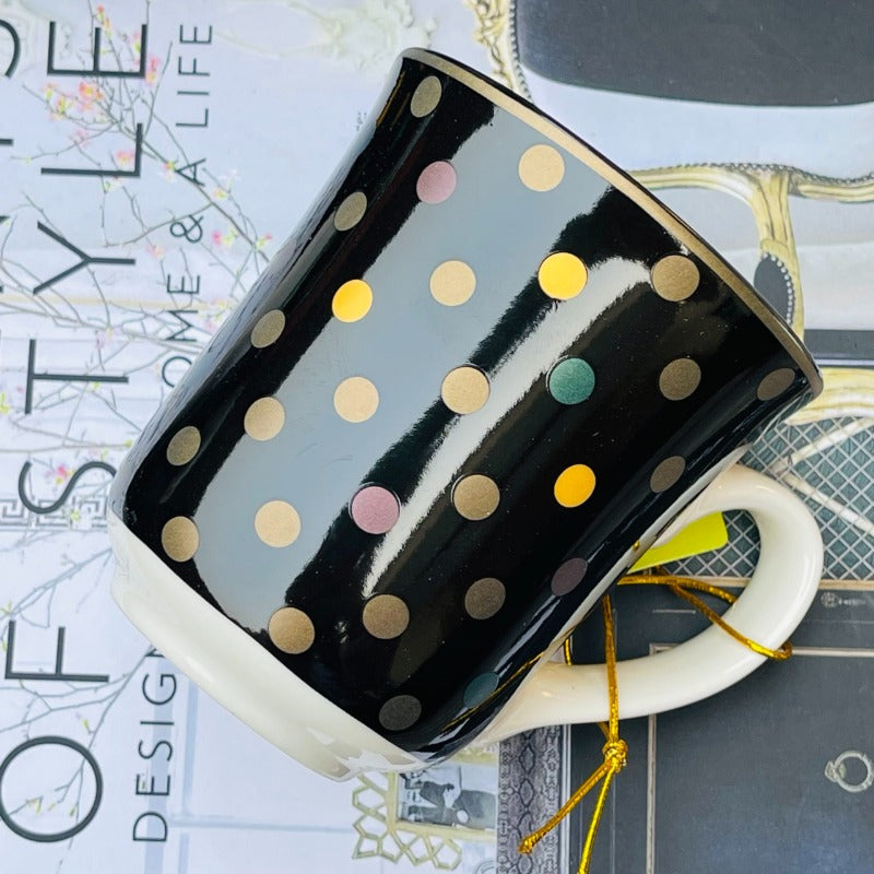 Mug Polka Dot MultiColored (set of six)