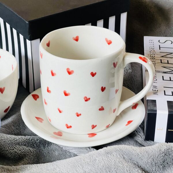 Little Red Heart (one mug)