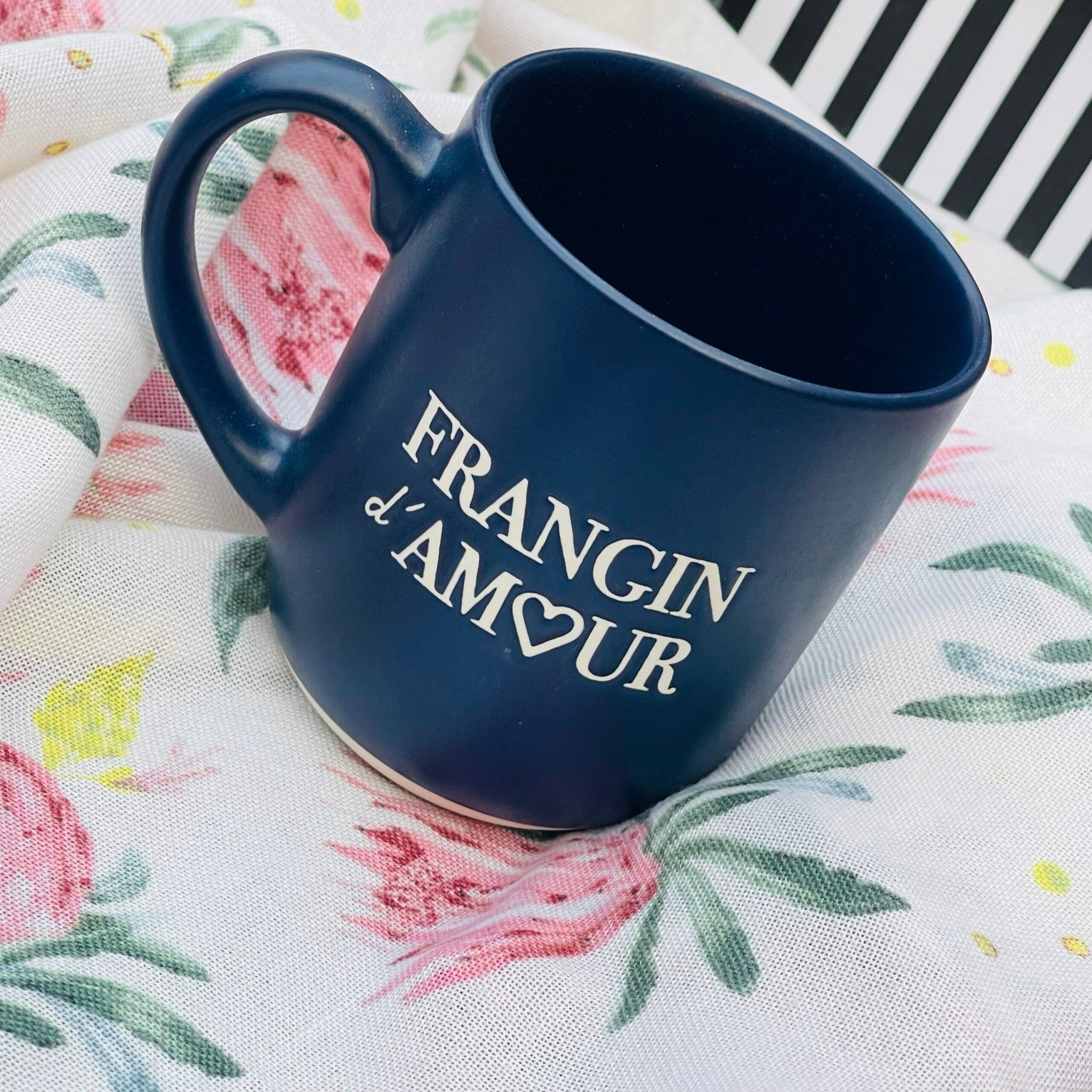 Frangine Amour In Blue (single mug)