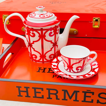 Hermes Inspired Coffee Set