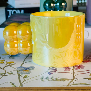 Bobble Yellow Mug (single piece)
