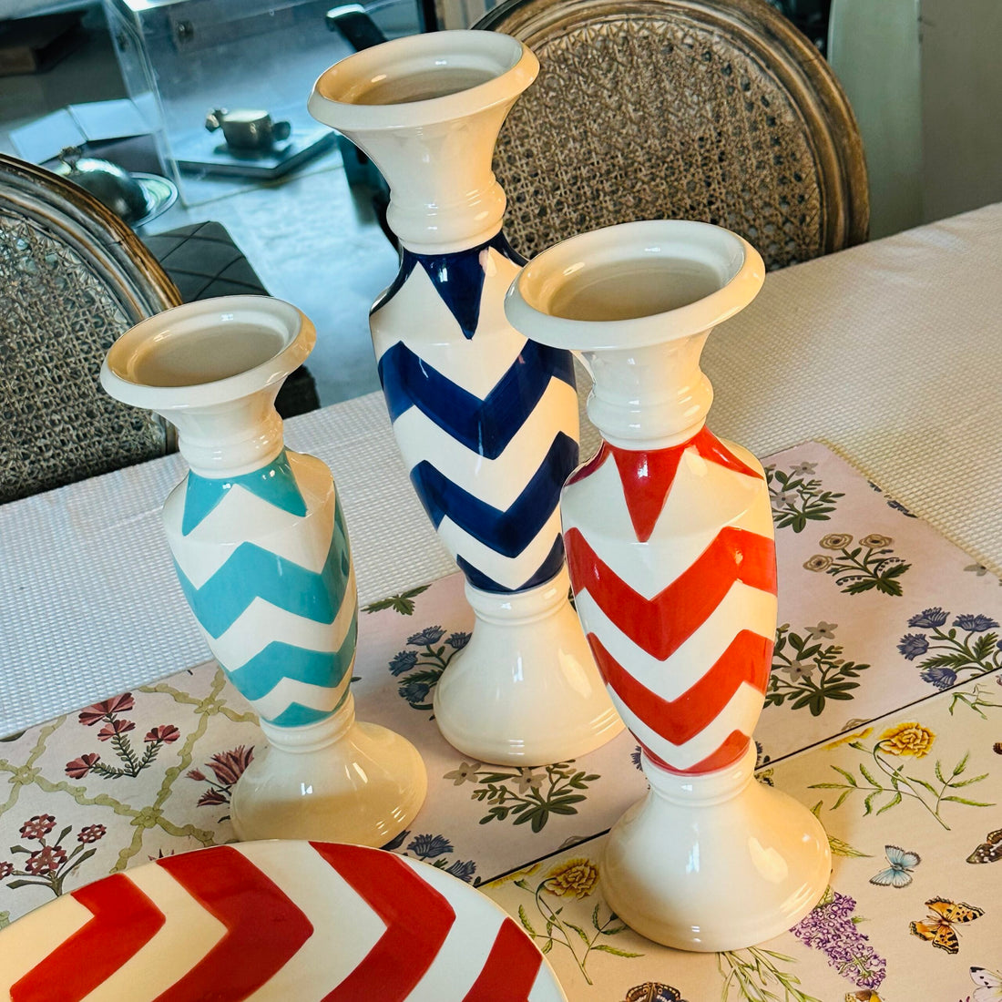 The Retro Candle Stand Set (set of three)