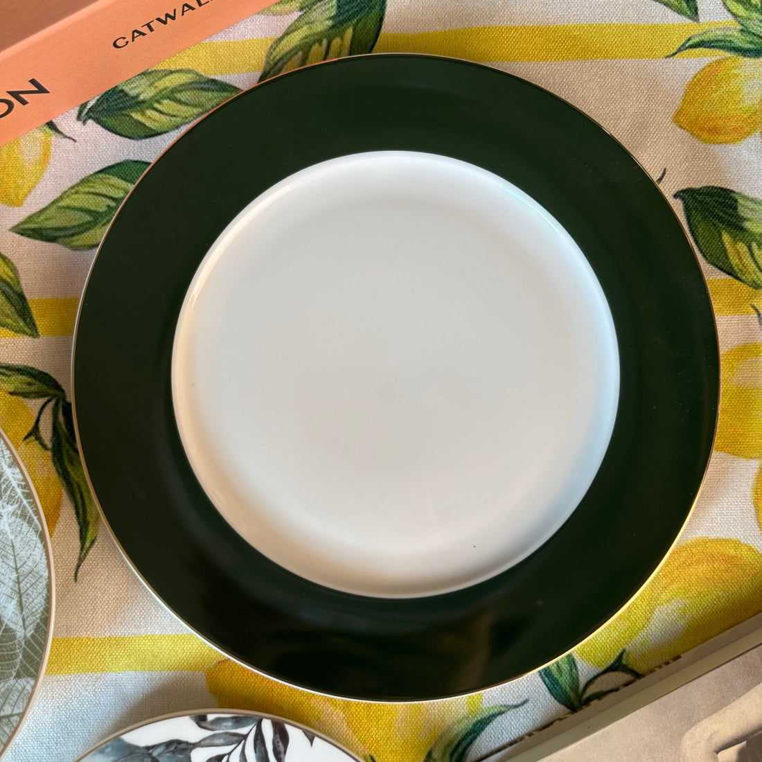 Verdant Noir (18 piece plate set)