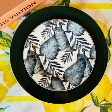 Verdant Noir (18 piece plate set)